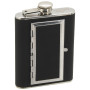 Flachmann Cattara 175 ml mit Etui für Zigarren