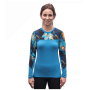 Damen-T-Shirt Sensor Merino Impress, dl.rukáv