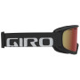 Skibrille Giro Index 2.0 Black Wordmark Amber Scarlet