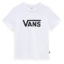 Damen-T-Shirt Vans Wm Drop V Ss Crew-B weiß/schwarz White/Black