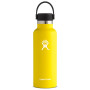 Thermoflasche Hydro Flask Standard Mouth 18 oz gelb Lemon