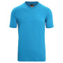 Herren-T-Shirt Icebreaker Mens 200 Oasis SS Crewe blau Geo Blue