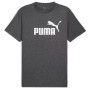Herren T-Shirt Puma Ess No. 1 Logo Heather Tee schwarz PUMA Black