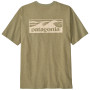 Herren-T-Shirt Patagonia Men's Boardshort Logo Pocket Responsibili-Tee