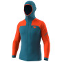 Herrenjacke Dynafit Speed Ptc Hooded Jkt M orange/blau dawn/8160