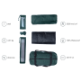 Zelt Zulu Dome 3 Plus Black