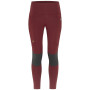 Damen-Leggings Fjällräven Abisko Trekking Tights Pro W rot Pomegranate Red-Iron Grey