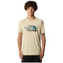 Herren-T-Shirt The North Face M S/S Mountain Line Tee