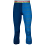 Herren 3/4 Unterhose Ortovox 185 Rock'N'Wool Short Pants blau JustBlue