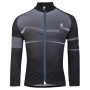 Herren Radtrikot Dare 2b AEP Revolving L/S schwarz BlkWavePrint (YCD)