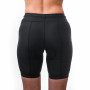 Damen-Radhose Sensor Cyklo Entry True Black