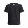 Kinder-T-Shirt Under Armour BIG LOGO SS-BLK