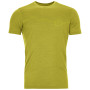 Herren-T-Shirt Ortovox 150 Cool Mountain Ts M gelb dirty daisy