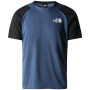 Herren-T-Shirt The North Face Ma S/S Tee blau Shady Blue/Tnf Black