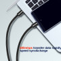 Lade- und Datenkabel Swissten Textile USB-C / USB-C 1,2 m