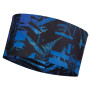 Stirnband Buff Coolnet UV+ Headband blau/schwarz ItapBlue