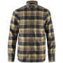 Herrenhemd Fjällräven Singi Heavy Flannel Shirt M braun/blau Dark Sand
