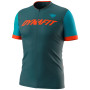 Herren Radtrikot Dynafit Ride Light S/S Fz Tee M blau petrol frost