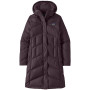Damen Daunenmantel Patagonia Down With It Parka dunkellila Obsidian Plum