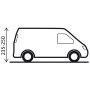 Vordach Brunner Skia 400 Aerocampin