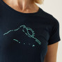 Damen-T-Shirt Regatta W Breezed V