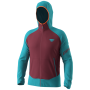Herren Funktions-Sweatshirt Dynafit Transalper Light Ptc M Hoody türkis/blau storm blue/6560