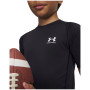 Kinder-Funktionsshirt Under Armour UA HG Armour SS Black
