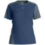 Damen-Funktionsshirt Ortovox 120 Cool Tec Fast Upward Ts W blau/grau Blue Nunatak