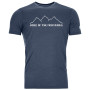Herren-T-Shirt Ortovox 150 Cool Pixel Voice Ts M blau BlueLake