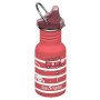 Kindertrinkflasche Klean Kanteen Kid Classic Narrow 12oz (w/ Kid Sippy Cap) rot Fire Trucks