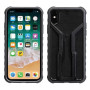 Hülle Topeak Ridecase pro Iphone X, Xs schwarz/grau šedá