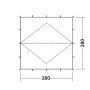 Seitenwand Robens Windscreen Tarp