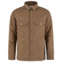 Herrenjacke Fjällräven Övik Down Shirt Jacket M braun Wood Brown