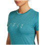 Damen-T-Shirt Icebreaker Women Merino 150 Tech Lite SS Tee Snow Day