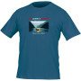 Herren-T-Shirt Direct Alpine Crack 5.0 petrolfarbe Petrol