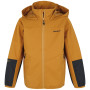 Kinder-Softshell-Jacke Husky Sonny K 2022 braun mustard