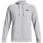 Herren-Sweatshirt Under Armour Armour Fleece Hoodie grau Halo Gray / / Black