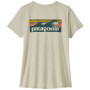 Damen-T-Shirt Patagonia Women's Capilene Cool Daily Shirt - Boardshort Logo