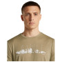 Herren T-Shirt Icebreaker Men Merino 150 Tech Lite SS Tee The Peaks