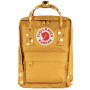 Rucksack Fjällräven Kanken Mini 7 hellbraun Ochre-Confetti Pattern
