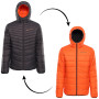 Größe: L / Farbe: grau/orange