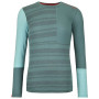 Damen-Funktionsshirt Ortovox 185 Rock'N'Wool Long Sleeve W grau arctic grey