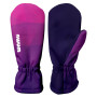 Kinder-Softshellhandschuhe WAMU Mozaika purple