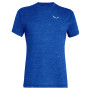 Herren-T-Shirt Salewa Puez Melange Dry M S/S Tee blau/hellblau Electric Melange