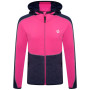 Kinder-Sweatshirt Dare 2b Hasty III CoreStr rosa/blau Nightf/Rasro