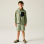 Kinder-Sweatshirt Regatta Junior Frankie F/Z Light Sage