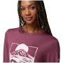 Damen-T-Shirt Columbia Parsons Point™ LS Graphic Tee