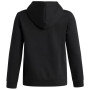 Kinder-Sweatshirt Under Armour UA B Rival FLC Key Pt Fil Hd Ultimate Black