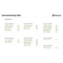 Zelterweiterung Outwell Universal Awning Size 1