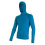 Herren-Funktionsshirt Sensor Merino DF mit Kapuze blau Blue